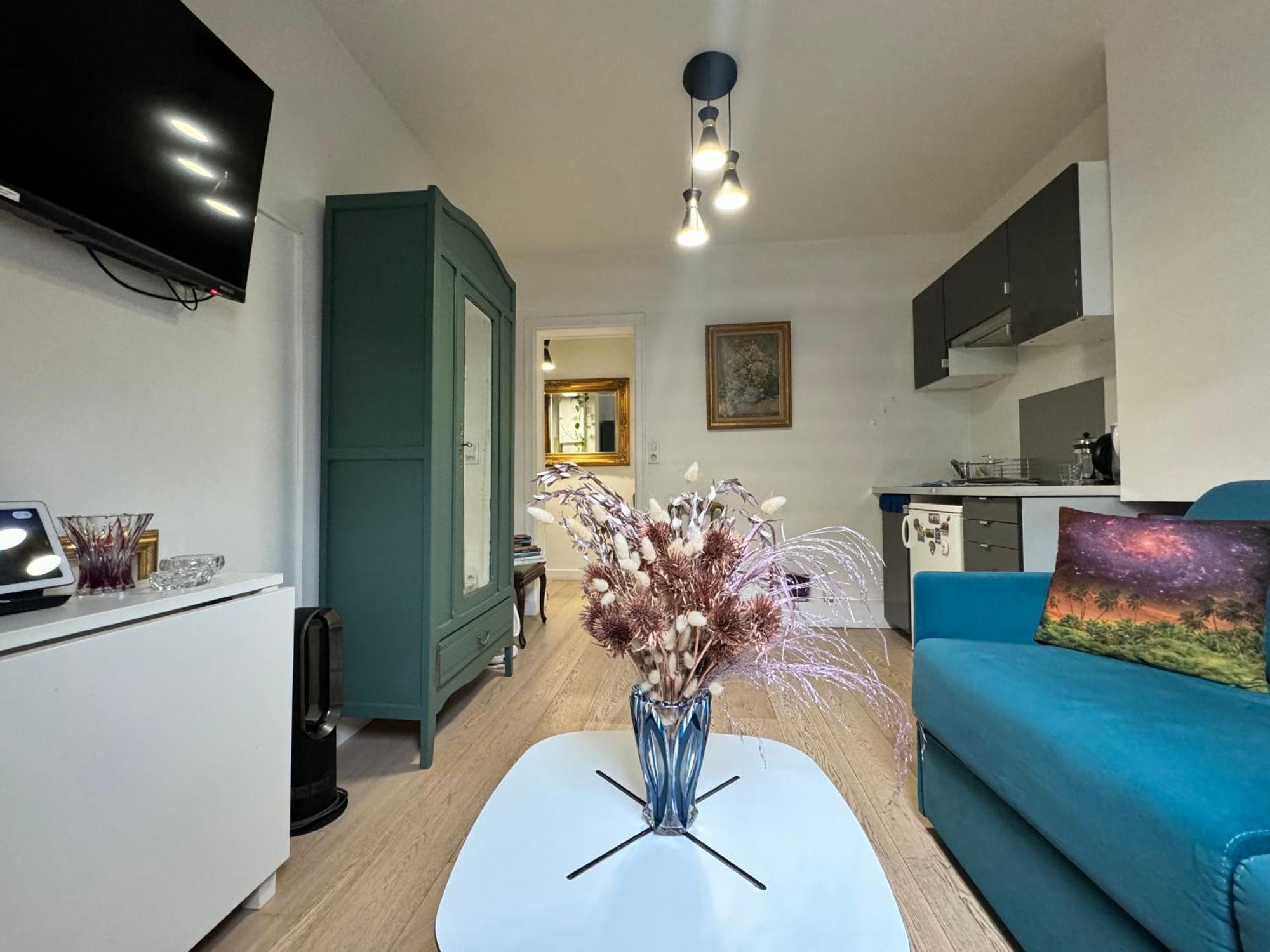 Cosy Studio 5 Minutes Tour Eiffel Paris Luaran gambar